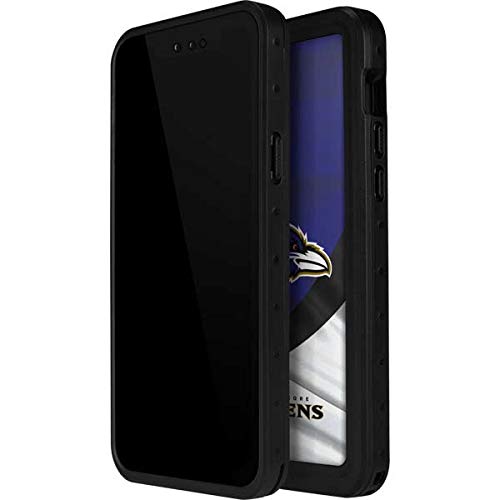 Waterproof iPhone 12 Case with Official NFL Baltimore Ravens Design - Durable Protection for Swimming, Outdoor Sports & Daily Use