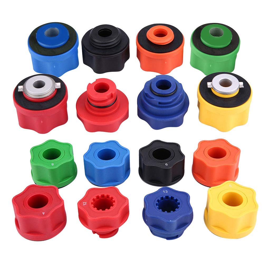 10Pcs Universal Car Oil Funnel Set with Swivel Offset Extension Tube - Engine Oil Fill Funnel Kit for Easy DIY Auto Maintenance & Fluid Transfer
