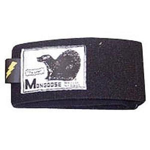 Mongoose Magnetic Forearm Support Brace - Adjustable Compression Sleeve for Carpal Tunnel, Tendonitis & Wrist Pain Relief - Black (Ideal for Typing, Gaming, Weightlifting & Office Work)