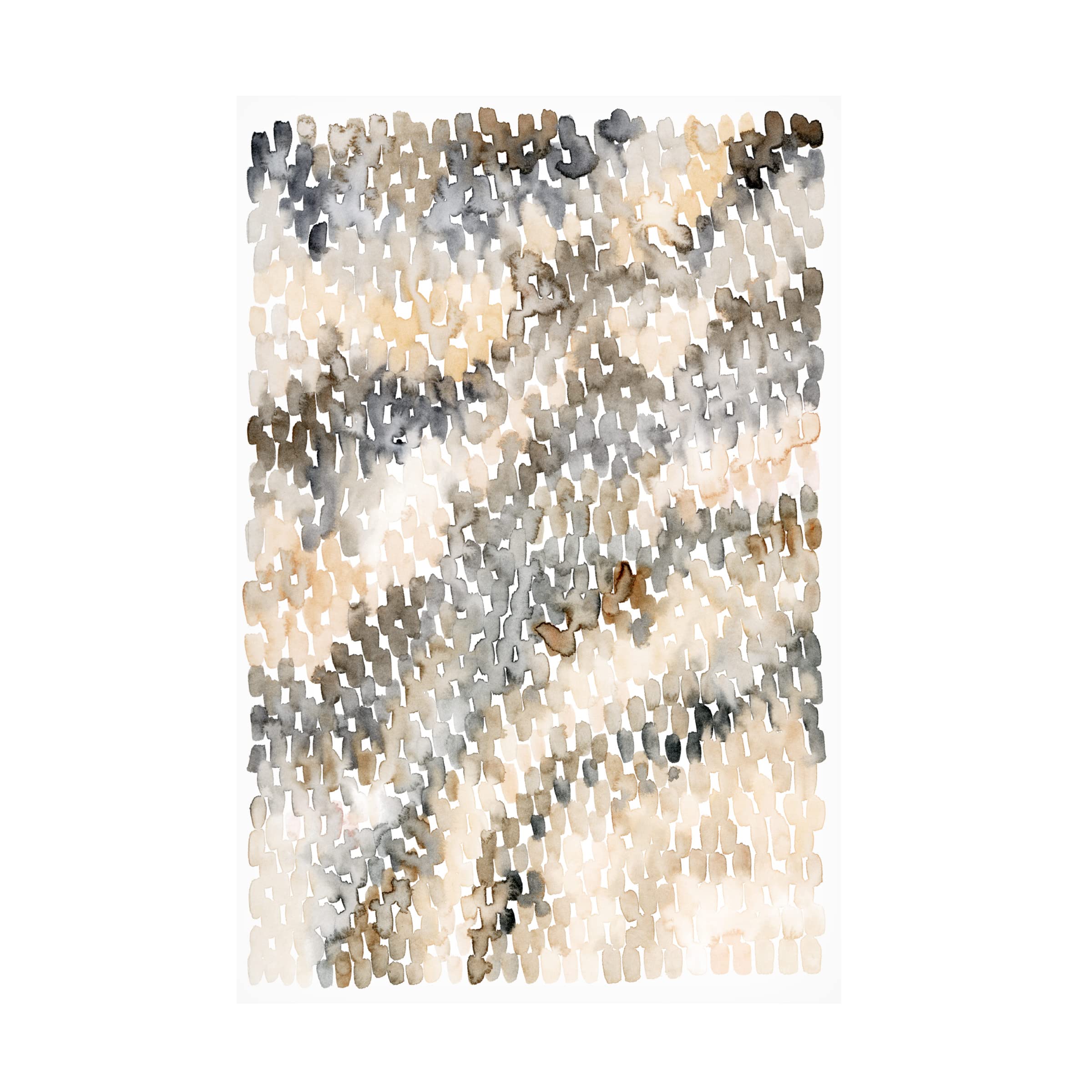 Grace Popp 'Pebble Beach II' Canvas Wall Art Print - Premium Trademark Fine Art for Home & Office Decor - Perfect for Living Room, Bedroom or Office Wall Decor