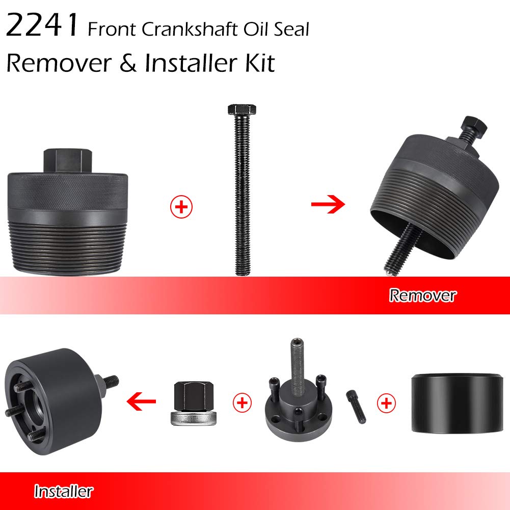 BMW N20 N26 Engine Flywheel Holder Tool, Oil Seal Repair Kit & Crankshaft Seal Remover - Complete Engine Maintenance Set for DIY Mechanics & Professional Technicians - Perfect for BMW 328i, 528i, X3, X5 Repairs