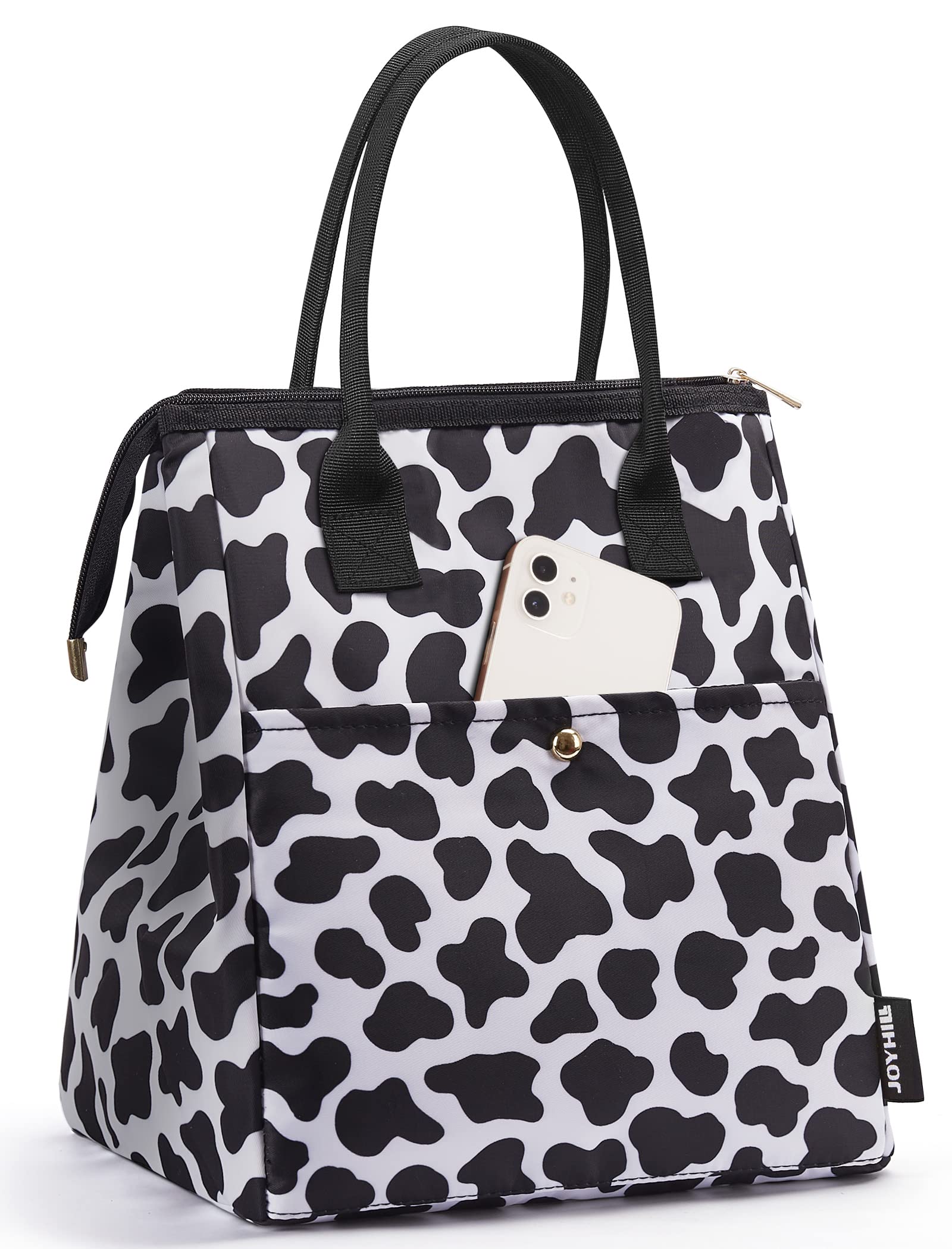 JOYHILL Insulated Lunch Bag for Women - Leakproof Thermal Lunch Tote with Front Pocket, Water Resistant Lunch Box for Office, School, Picnic & Outdoor Activities | Perfect for Work, Travel & Meal Prep