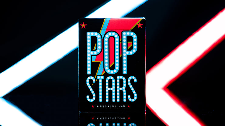 Pop Star Playing Cards - Premium Quality Deck for Magic Tricks, Poker & Card Games - Perfect for Parties, Travel & Family Game Nights