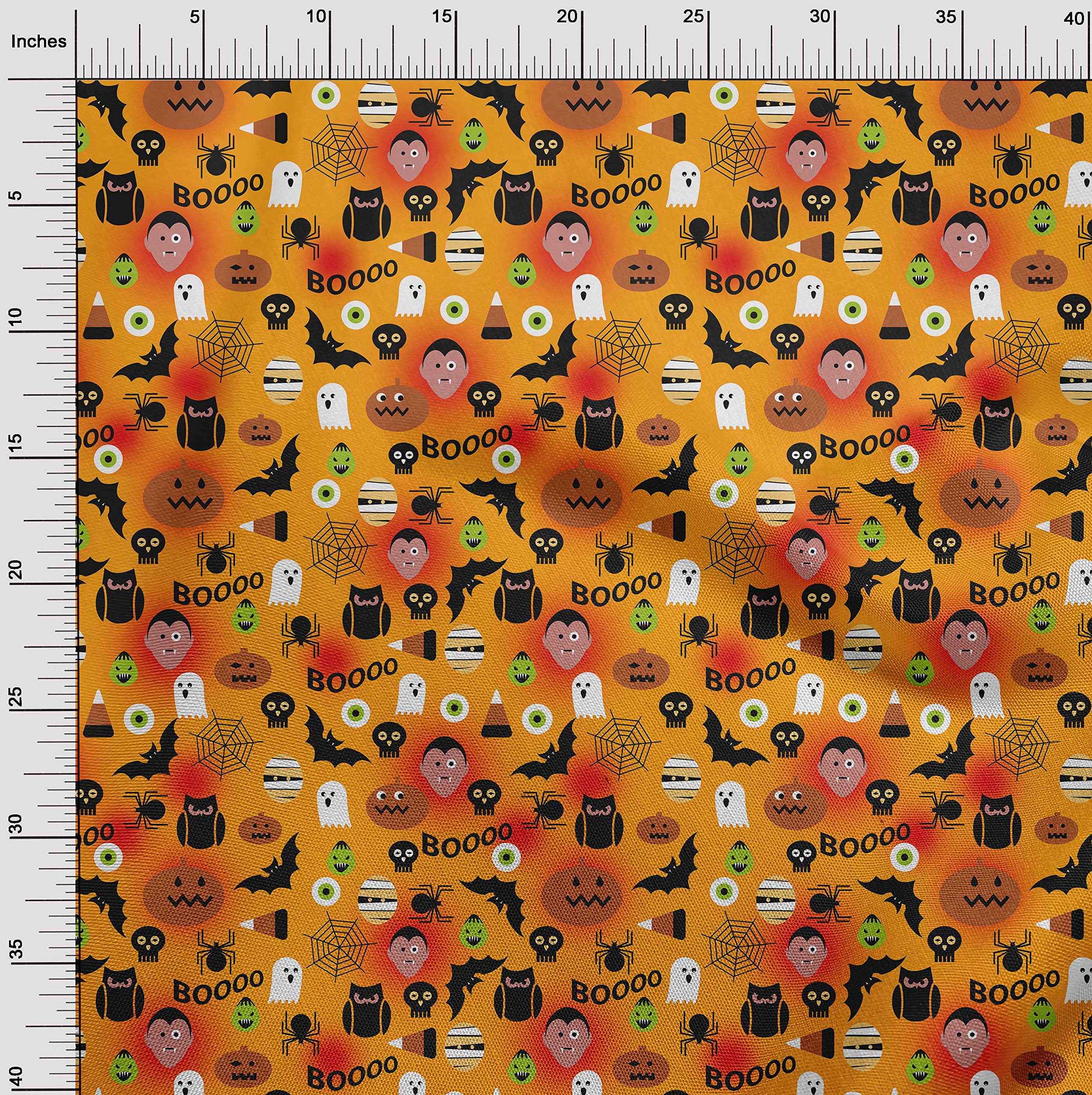 oneOone Mustard Yellow Viscose Jersey Fabric - 60