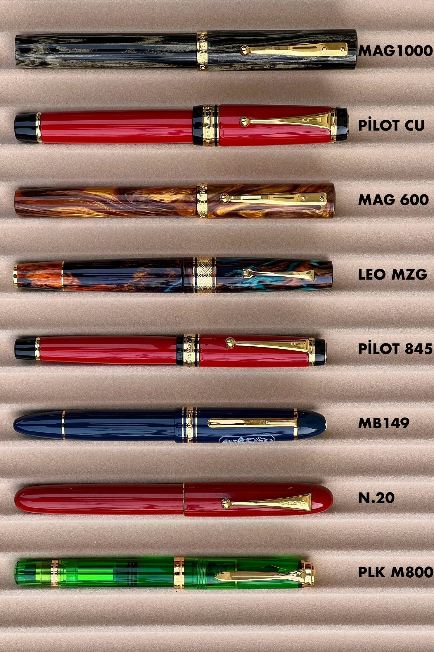 Magna Carta Mag 600 Fountain Pen with 14K Gold True Flex Nib - Premium Calligraphy Pen for Writing, Drawing & Signature - Perfect for Artists, Writers & Collectors