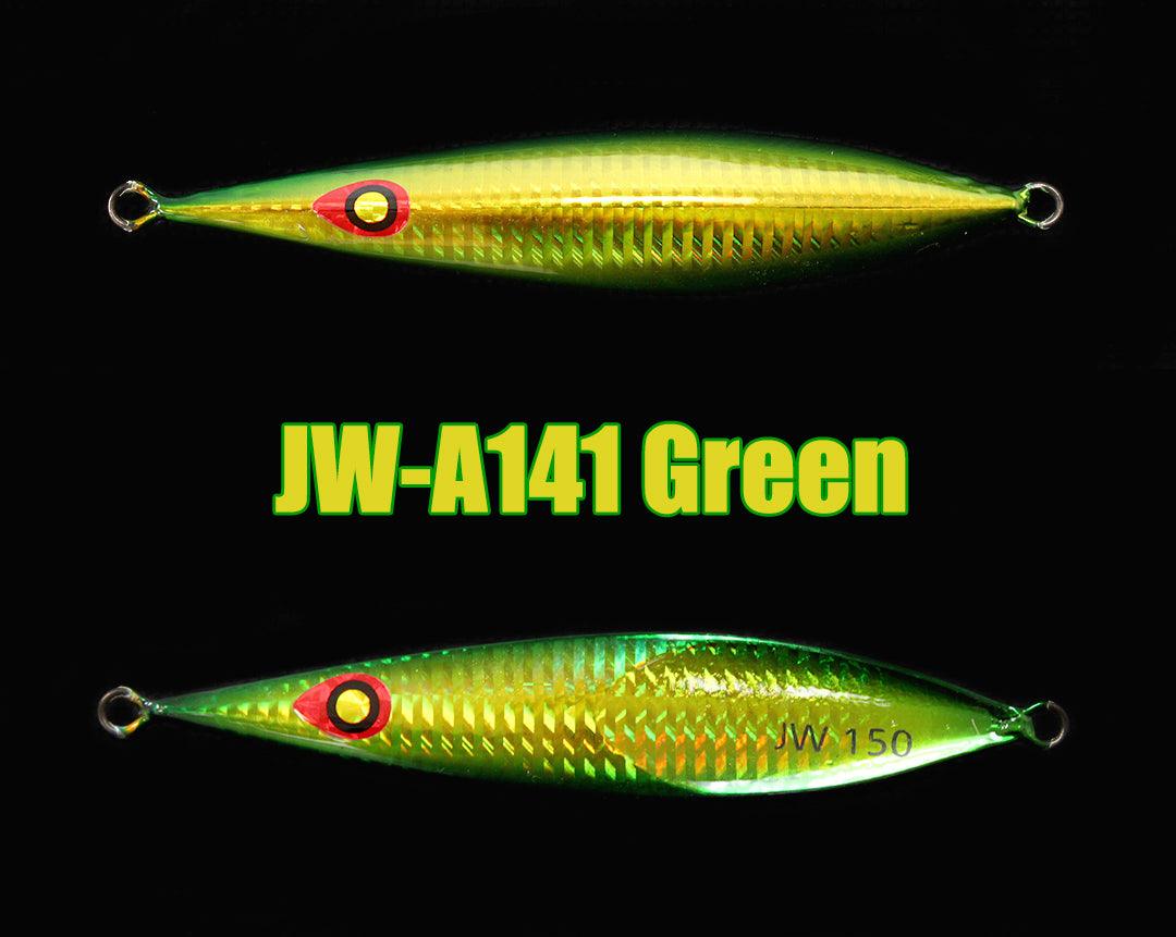 Jigging World JW A141 Slow Pitch Jigs - Premium Saltwater Fishing Lures for Tuna, Grouper & Snapper - Perfect for Deep Sea & Offshore Angling