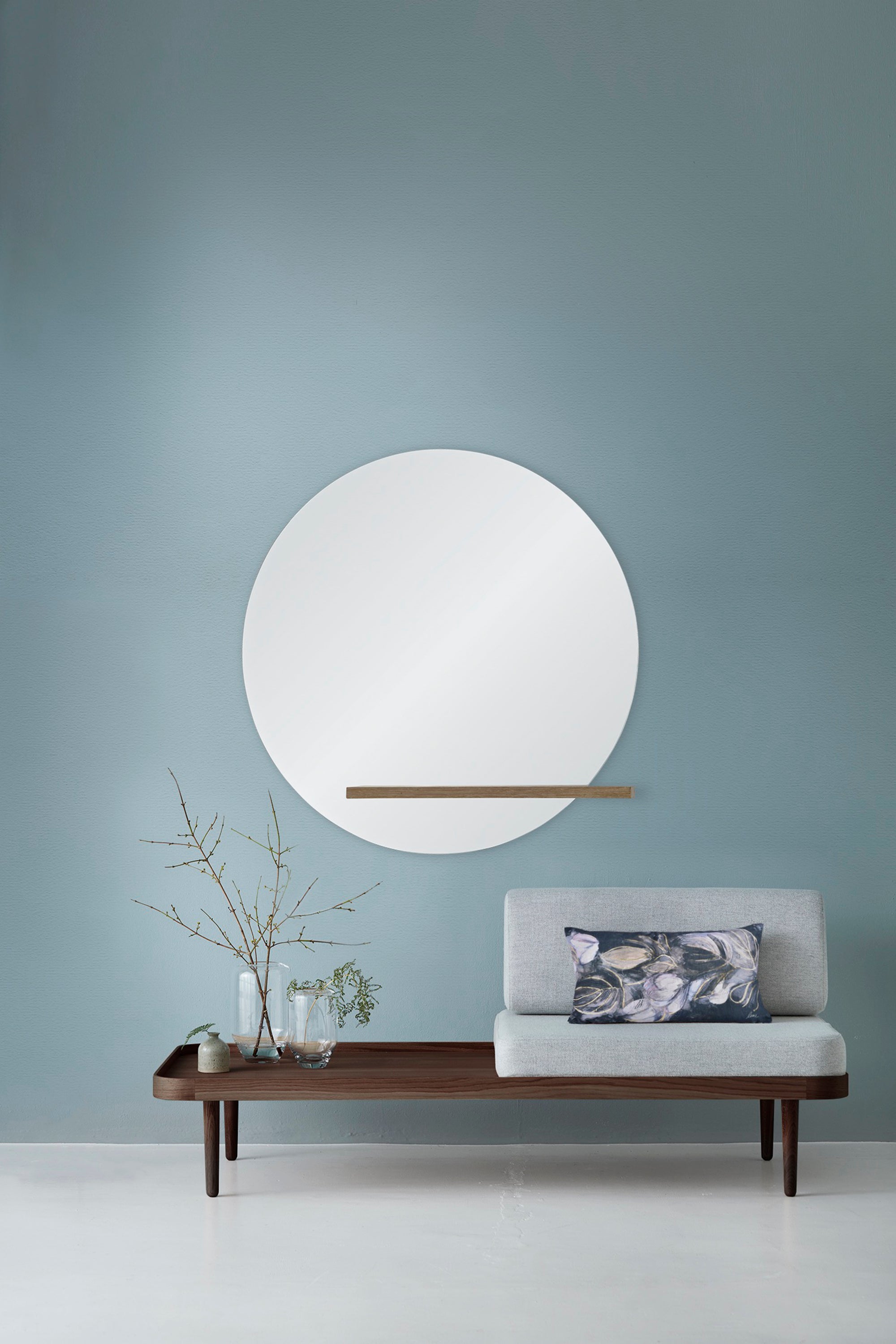 Stylish Bassett Mirror - Elegant Wall & Dresser Mirror for Home Decor - Perfect for Bedroom, Living Room, and Entryway