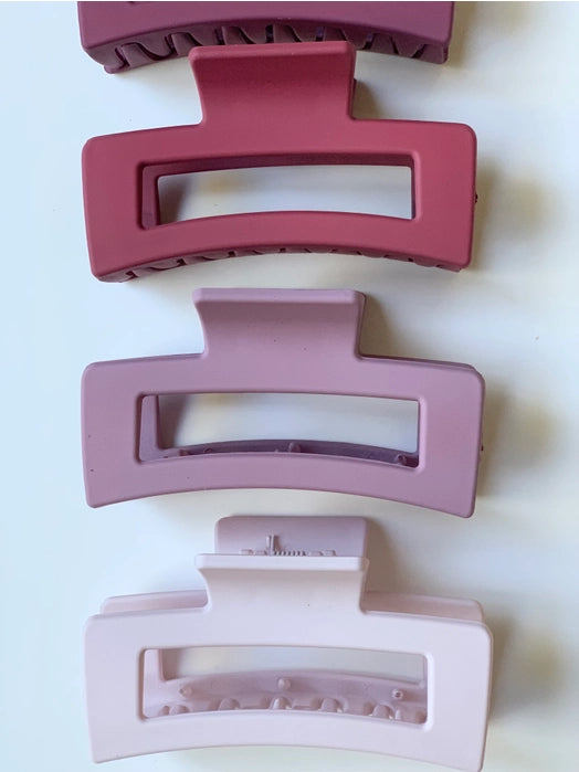 Medium Hair Claw Clip for Women - Strong Hold Hair Clips for Thick Hair - Perfect for Ponytails, Buns & Updos - Non-Slip Grip Hair Accessories for Daily Use, Workouts & Special Occasions