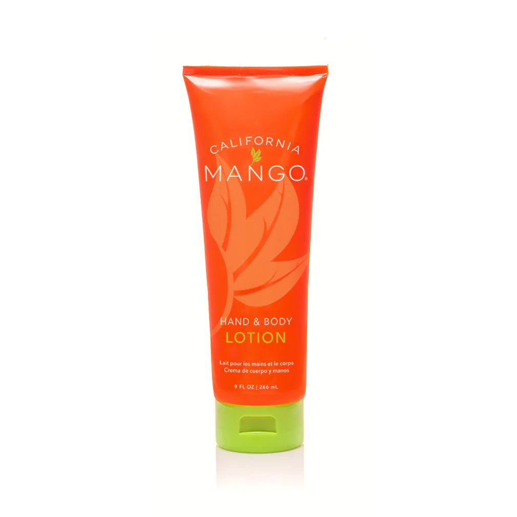Mango Scented Hand & Body Lotion - 9oz (266ml) Moisturizing Cream for Dry Skin - Hydrating & Nourishing for Daily Use at Home, Office or Travel