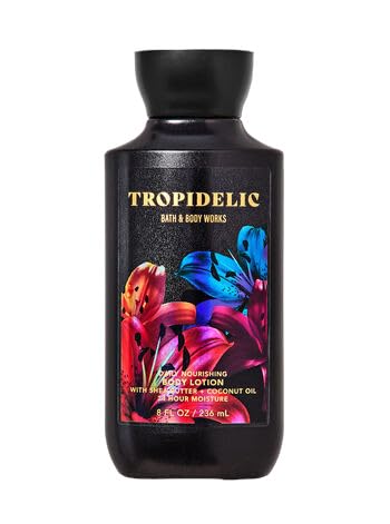 Bath and Body Works Super Smooth Body Lotion Set - 8 Oz Tropical Scented Moisturizing Gift for Women | Perfect for Daily Hydration, Spa Days & Self-Care Routines