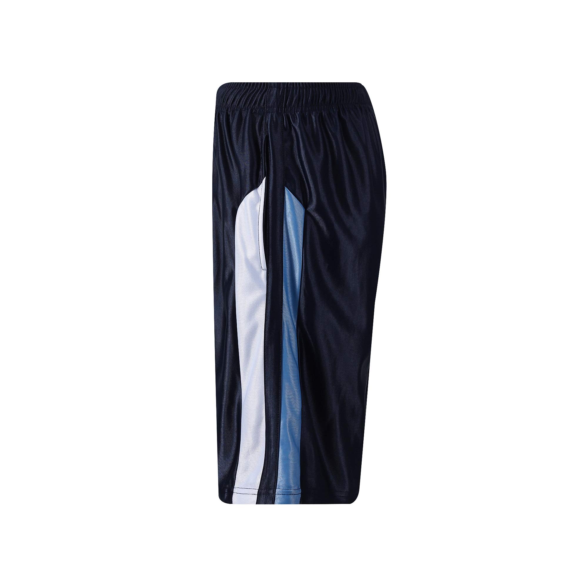 **Men's Basketball Shorts with Deep Pockets - Breathable Running & Gym Training Shorts with Drawstring - Perfect for Sports, Workouts & Casual Wear**
