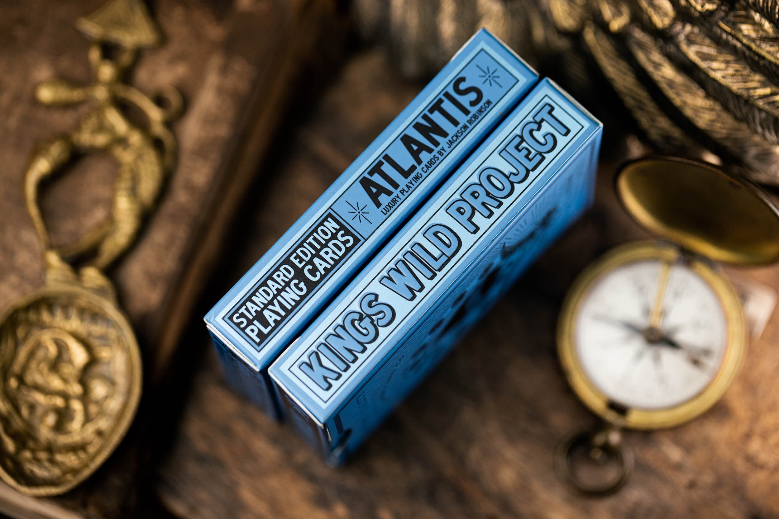 Premium Atlantis Standard Edition Luxury Playing Cards - Elegant Design for Poker, Magic Tricks & Collectors | Perfect for Game Nights, Gifts & Cardistry