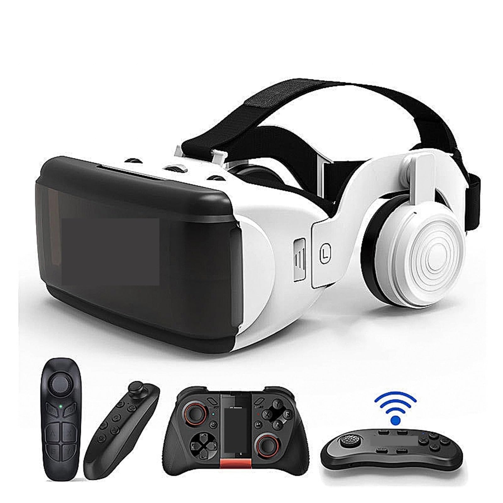 Smart 3D VR Glasses - All-in-One Virtual Reality Headset with HD Immersive Experience | Perfect for Gaming, Movies & Augmented Reality Entertainment