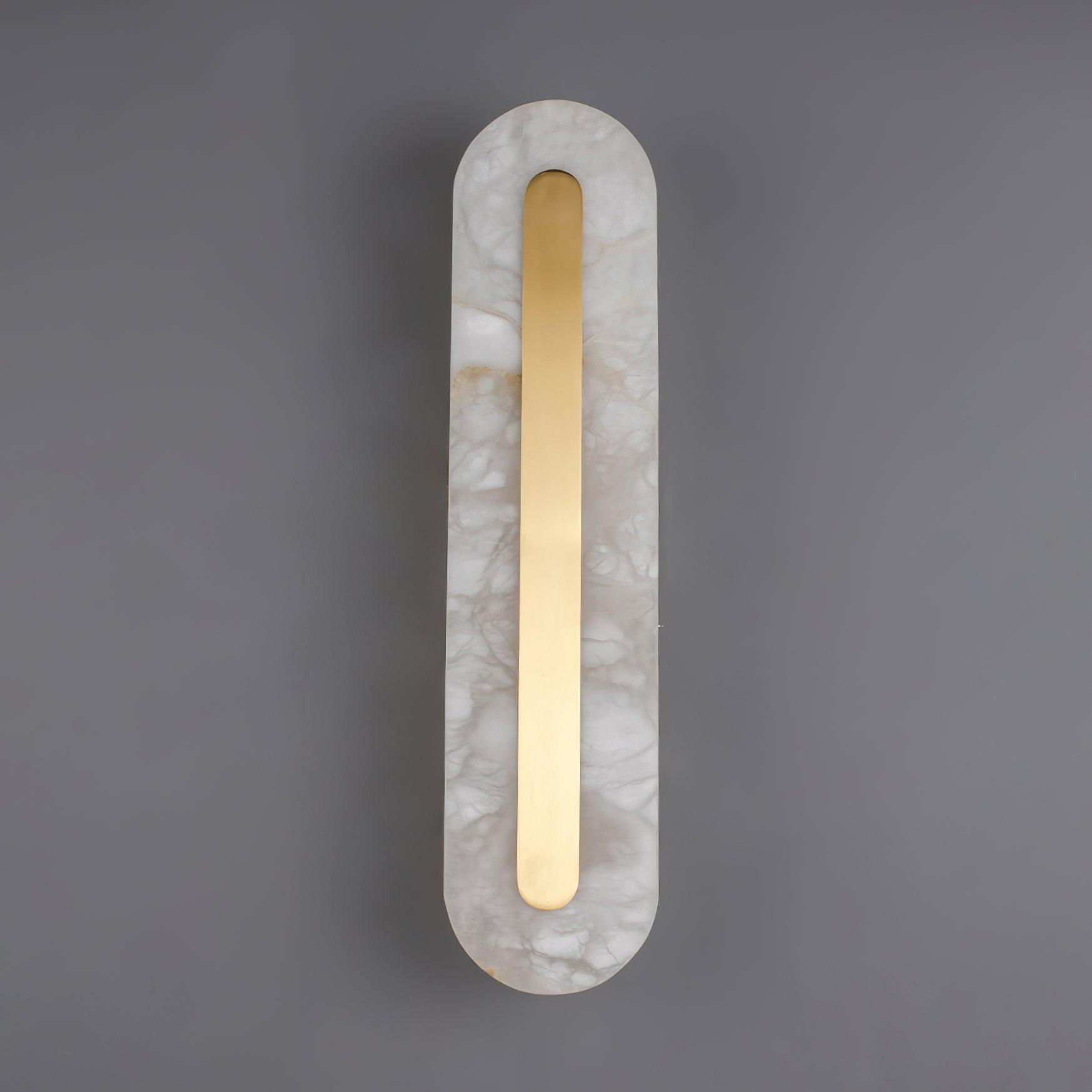 Alabaster Rounded Wall Light - Modern Matte White Sconce for Bedroom, Hallway & Living Room Lighting