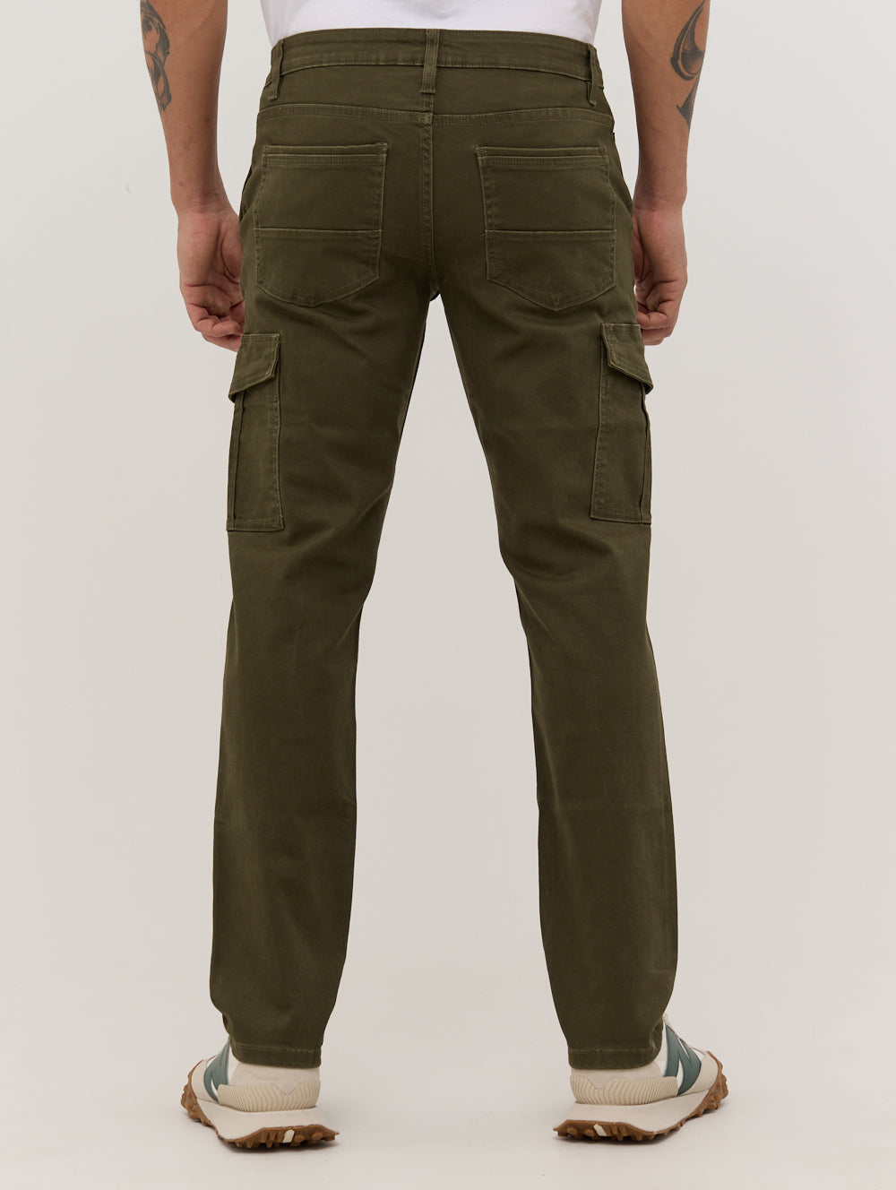 Brock Slim Fit Cargo Pants for Men - Lightweight Tactical Work Pants with Multiple Pockets - Perfect for Hiking, Travel & Outdoor Adventures