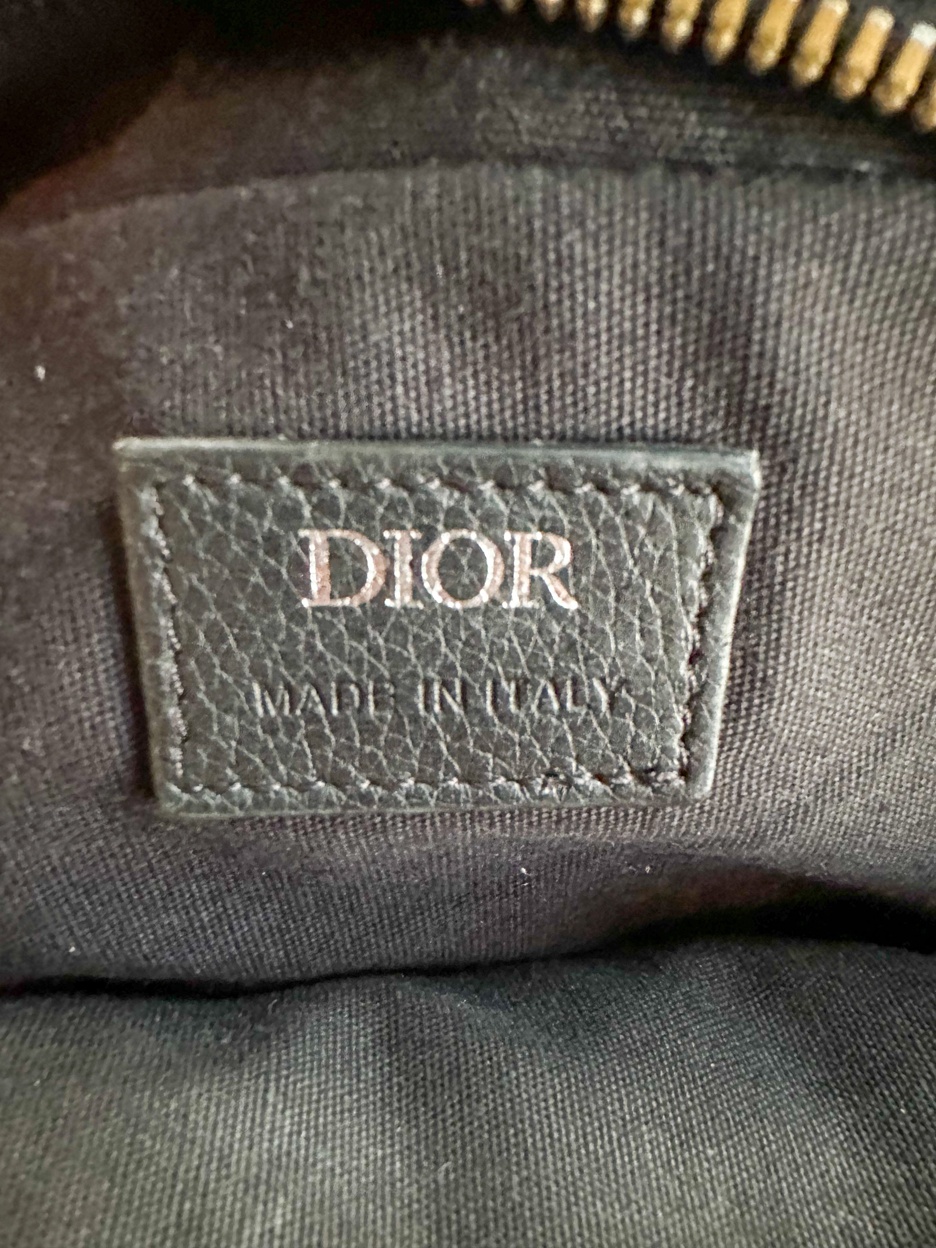 Dior Beige Oblique Safari Messenger Bag for Women - Luxury Designer Crossbody Bag for Travel, Work & Everyday Use