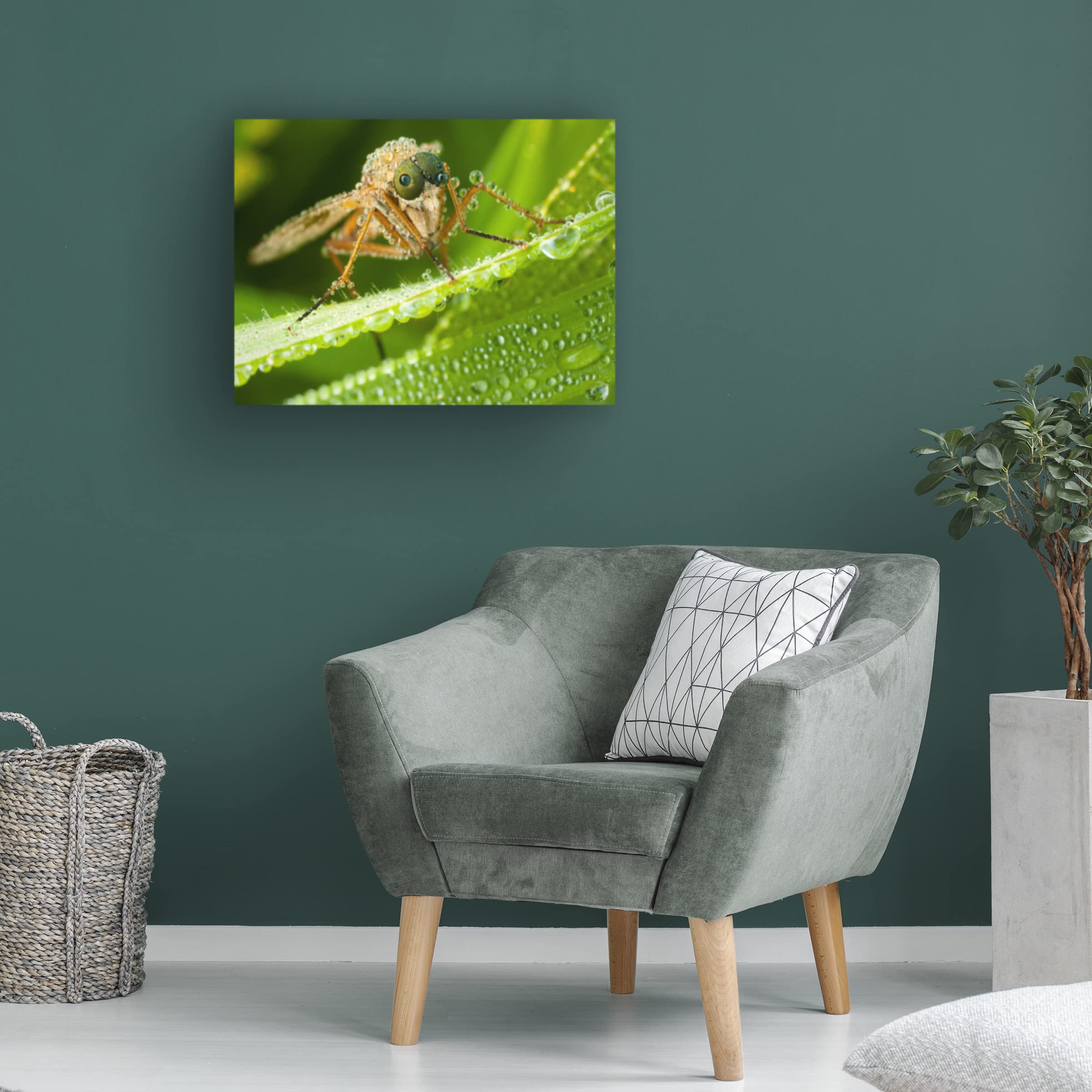 Trademark Fine Art 'Alien' Canvas Print by Robert Adamec - Sci-Fi Wall Decor for Living Room, Bedroom & Office