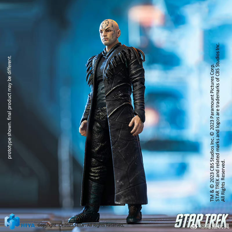 PRE ORDER 1/18 Scale HIYA 4-Inch Action Figure - Exquisite Mini Series STAR TREK 2009 Nero Collectible - Perfect for Display, Gifts & Sci-Fi Collections