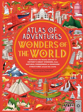 Atlas of Adventures: Wonders of the World - Explore Global Landmarks & Natural Wonders | Perfect for Travel Enthusiasts & Geography Lovers
