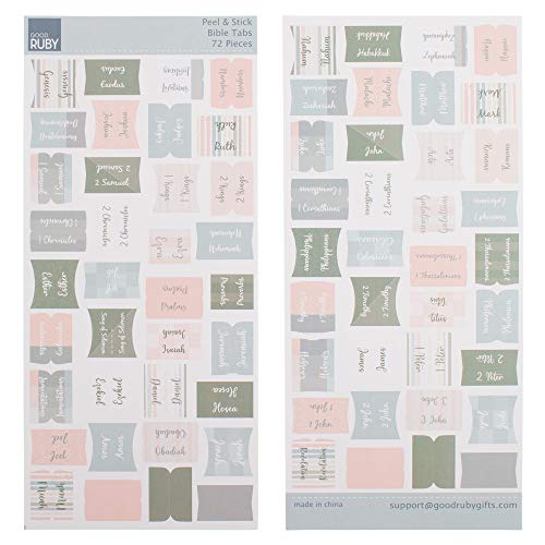 Pink Bible Tabs