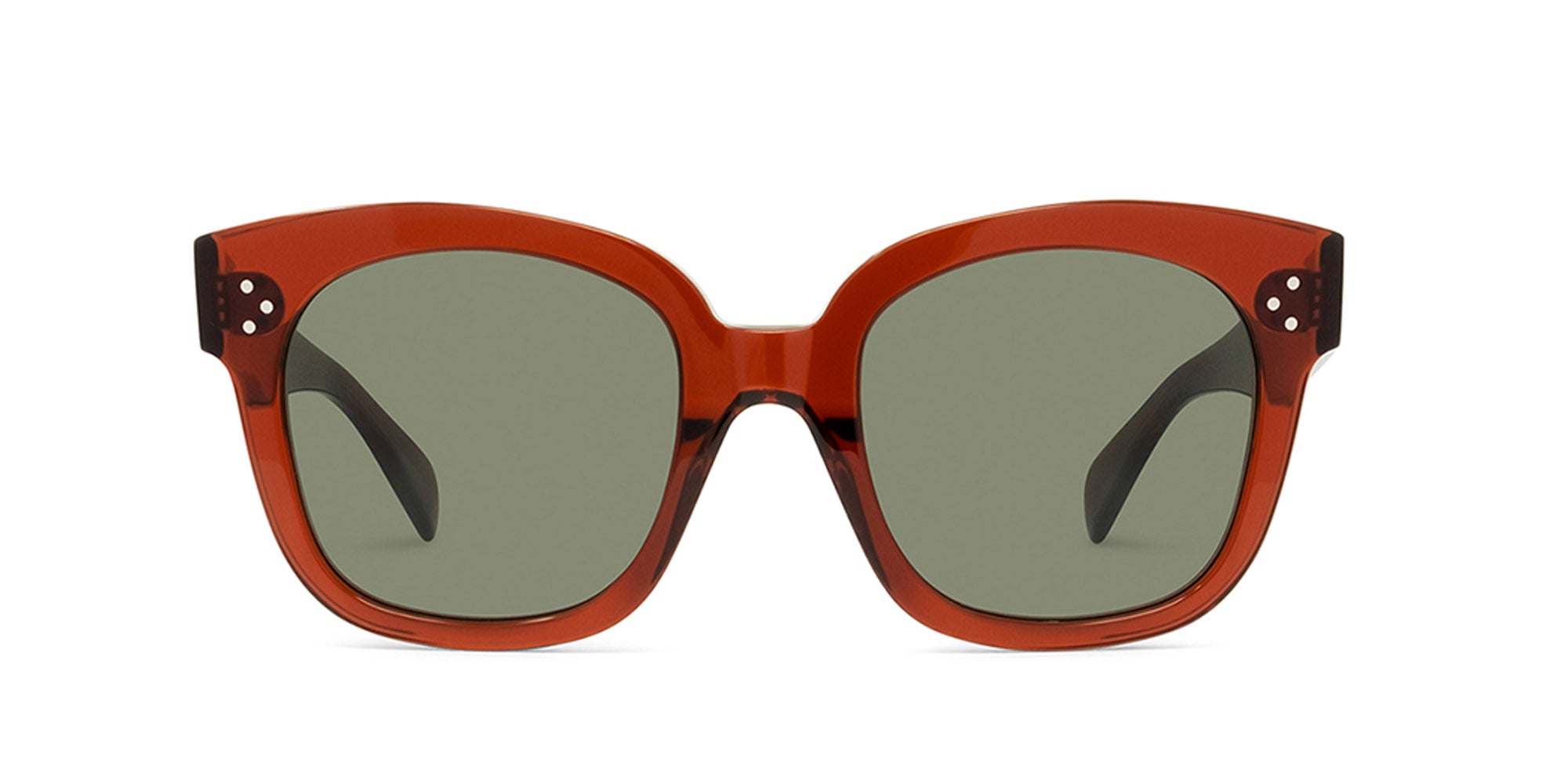 CELINE Bold 3 Dots CL4002UN Sunglasses - UV Protection Polarized Lenses for Women - Perfect for Driving, Beach & Outdoor Activities