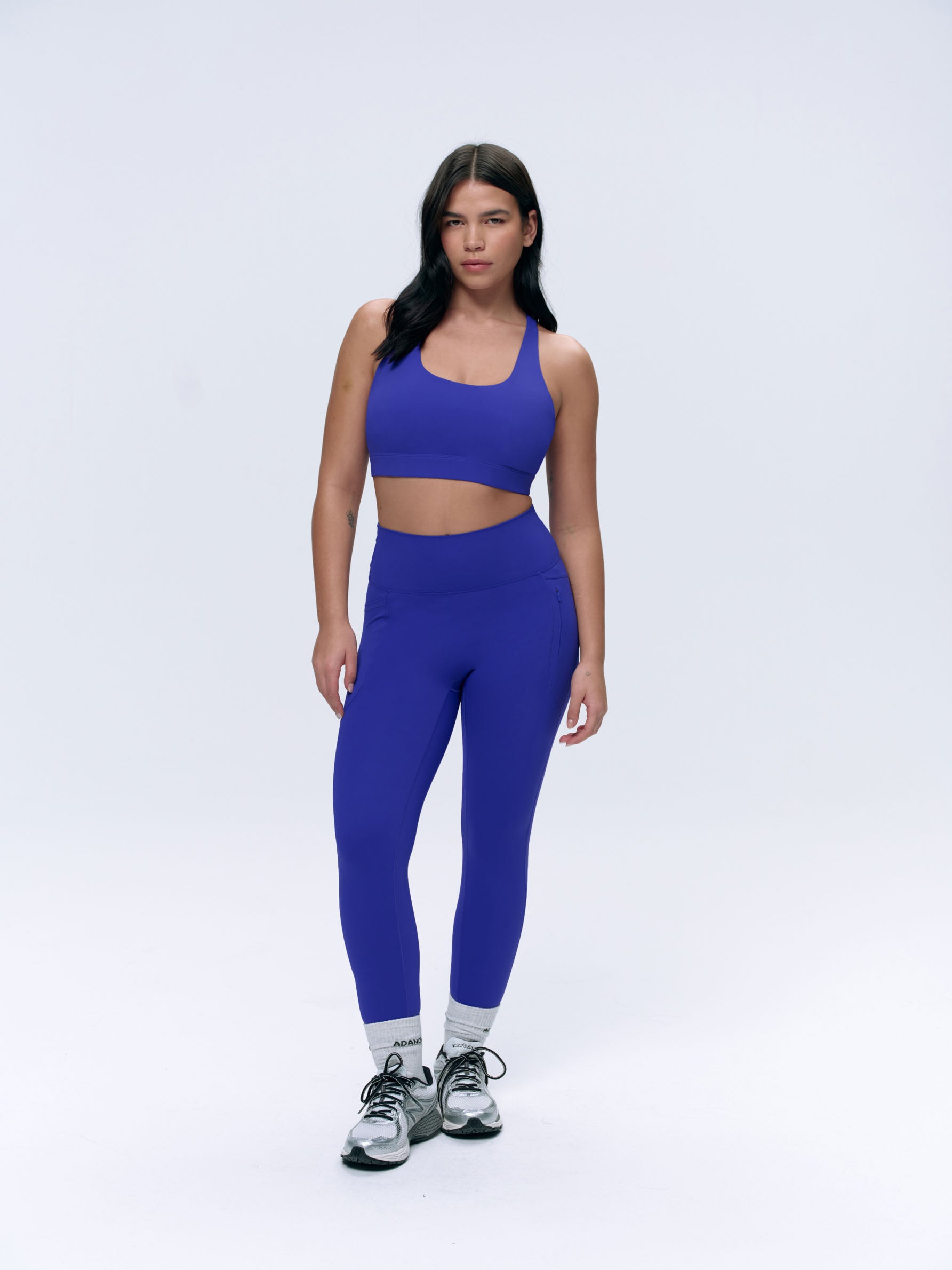 Ultimate Strappy Sports Bra for Women - Cobalt Blue | High Support Workout Top for Running, Yoga & Gym