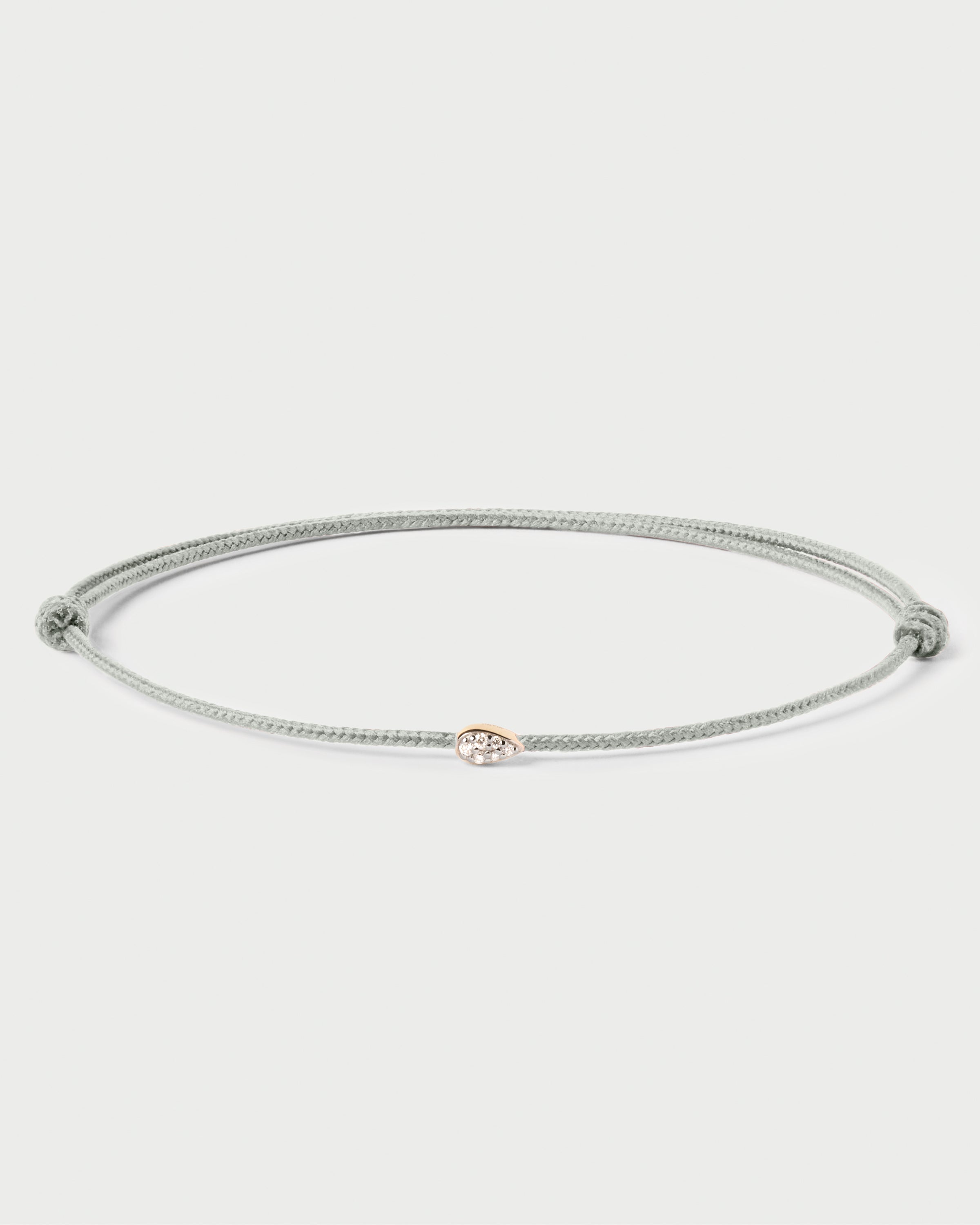 Isa Diamond Cord Bracelet - Elegant Adjustable Beaded Jewelry for Women | Perfect for Everyday Wear, Gifts & Special Occasions