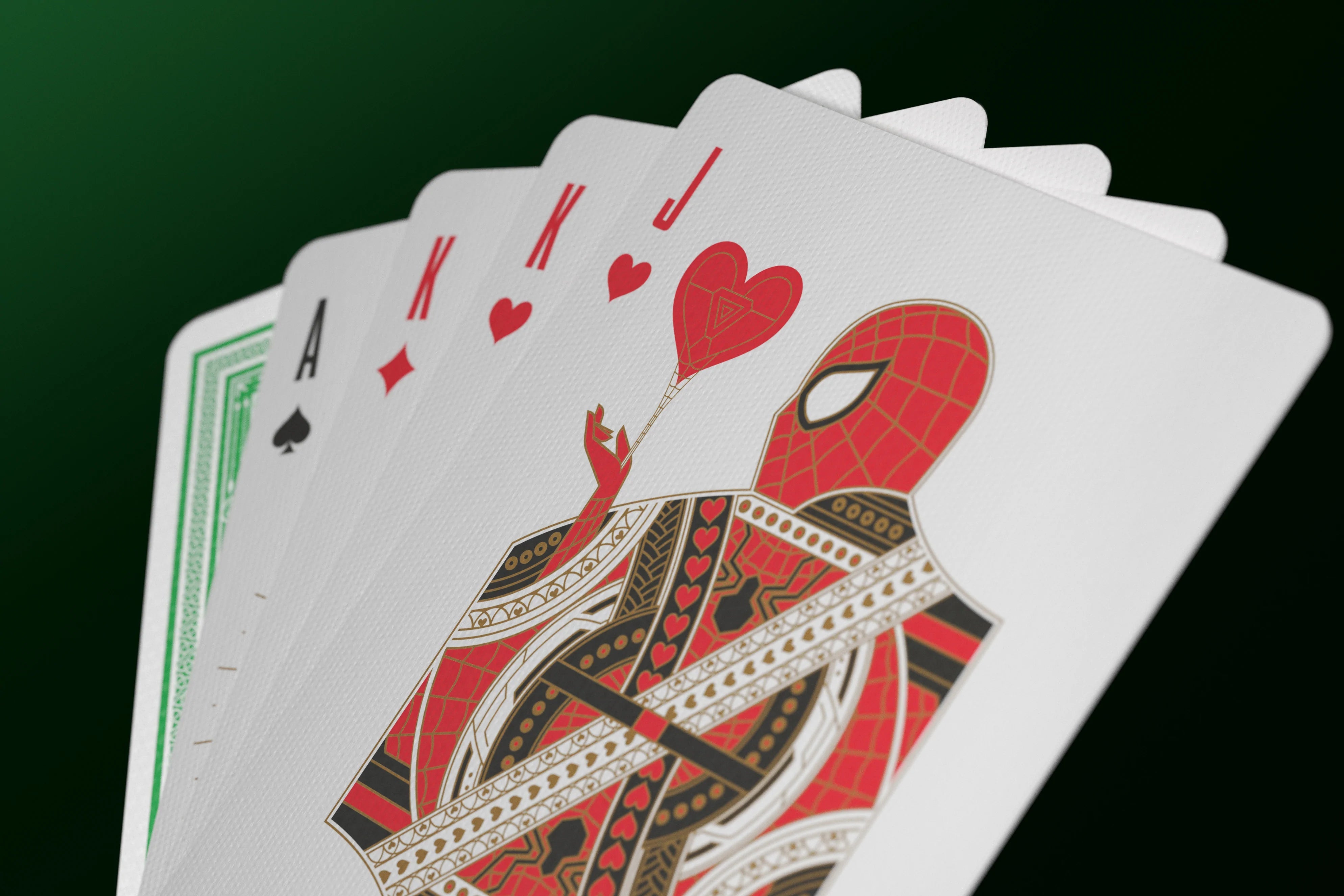 Marvel Avengers Playing Cards - Green Edition | Premium Superhero Card Game for Collectors & Game Nights | Perfect for Parties, Gifts & Family Fun