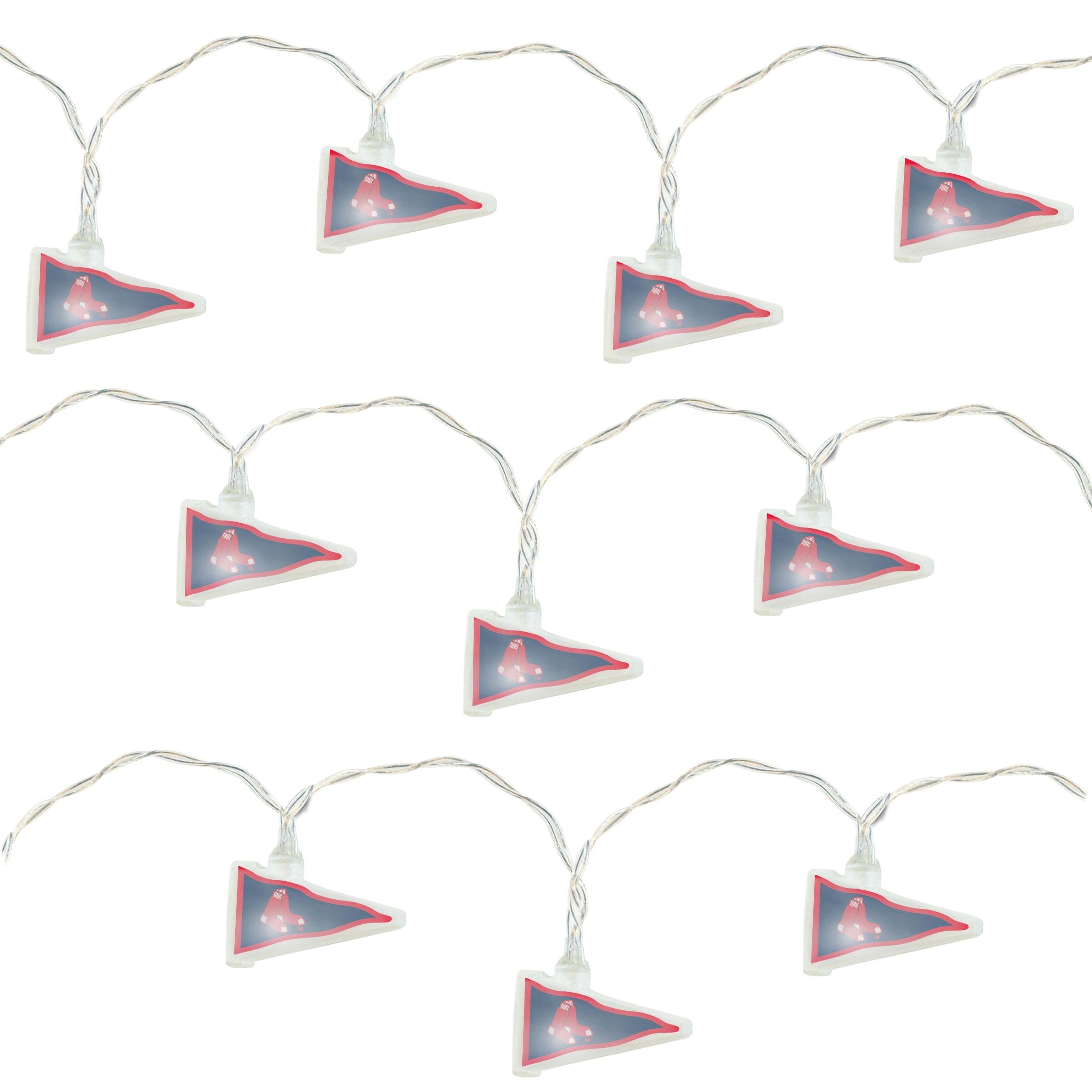 Topperscot by Boelter Brands MLB LED Pennant Party Lights - Outdoor & Indoor Baseball Decor for Game Nights, Bars, and Sports Fan Rooms