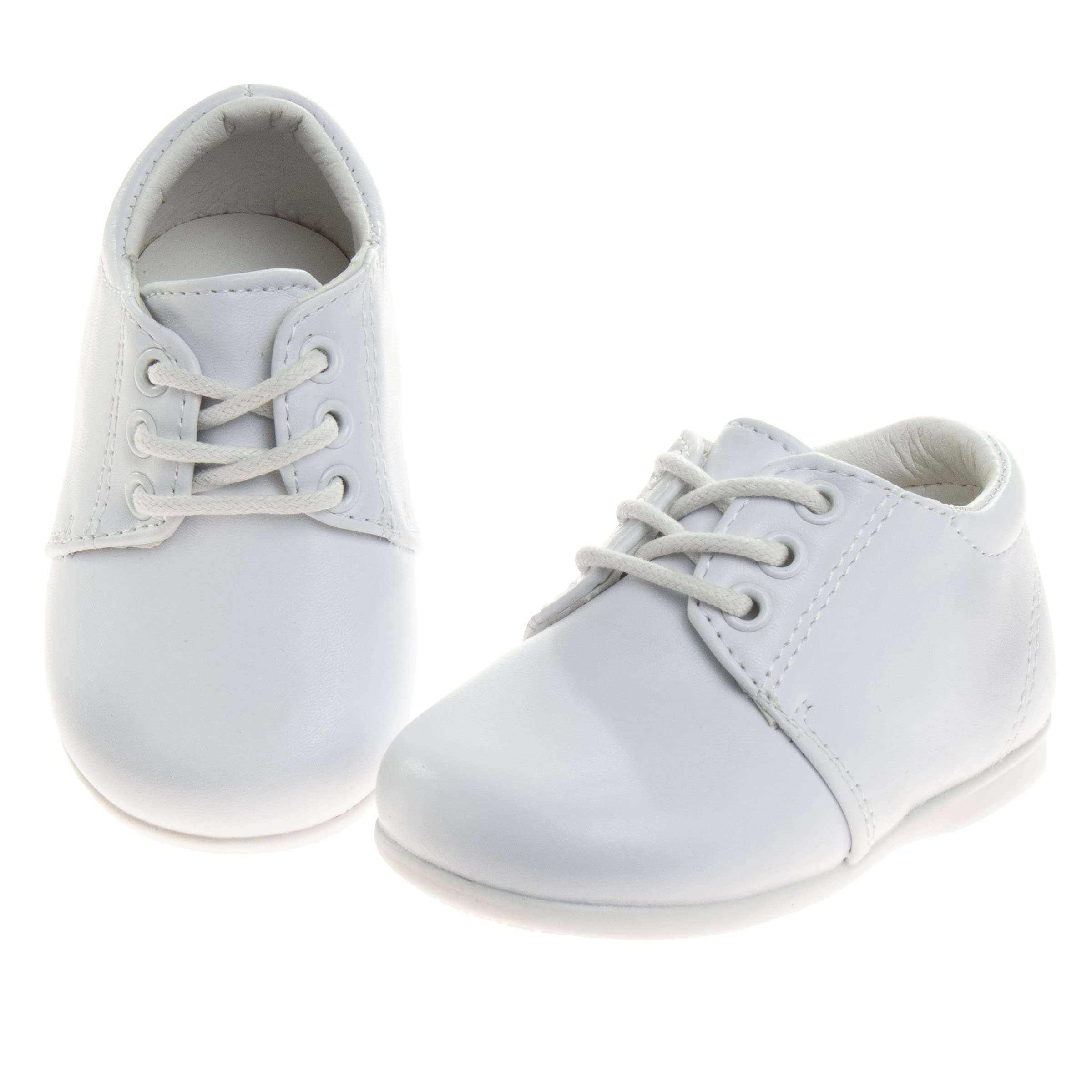 Josmo Baby Boys’ Dress Shoes – Casual Leatherette Derby Walking Shoes for Infant & Toddler | Perfect for Weddings, Parties & Special Occasions