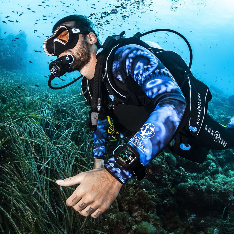 Aqualung Men's Hydroflex 3mm Neoprene Wetsuit for Scuba Diving, Snorkeling & Water Sports | Full Body Swimwear with UV Protection & Comfort Fit