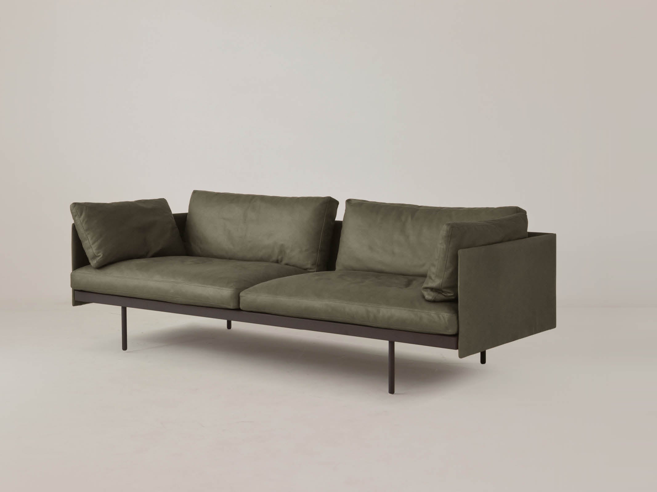 Modern Home Office Sofa - Comfortable Desk Chair with Adjustable Height for Work & Study - Perfect for Small Spaces, Home Offices & Reading Nooks