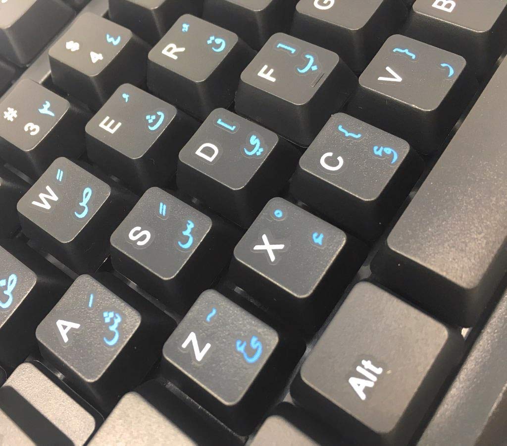 AEKEY Wired USB Keyboard - Black for Office & Gaming