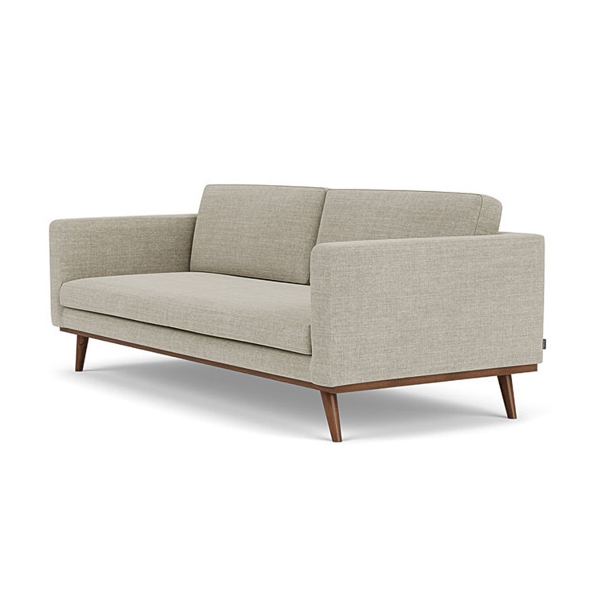 Johan Fabric 3-Seater Sofa - Comfortable Living Room Couch for Small Spaces | Perfect for Apartments, Dorms & Cozy Homes
