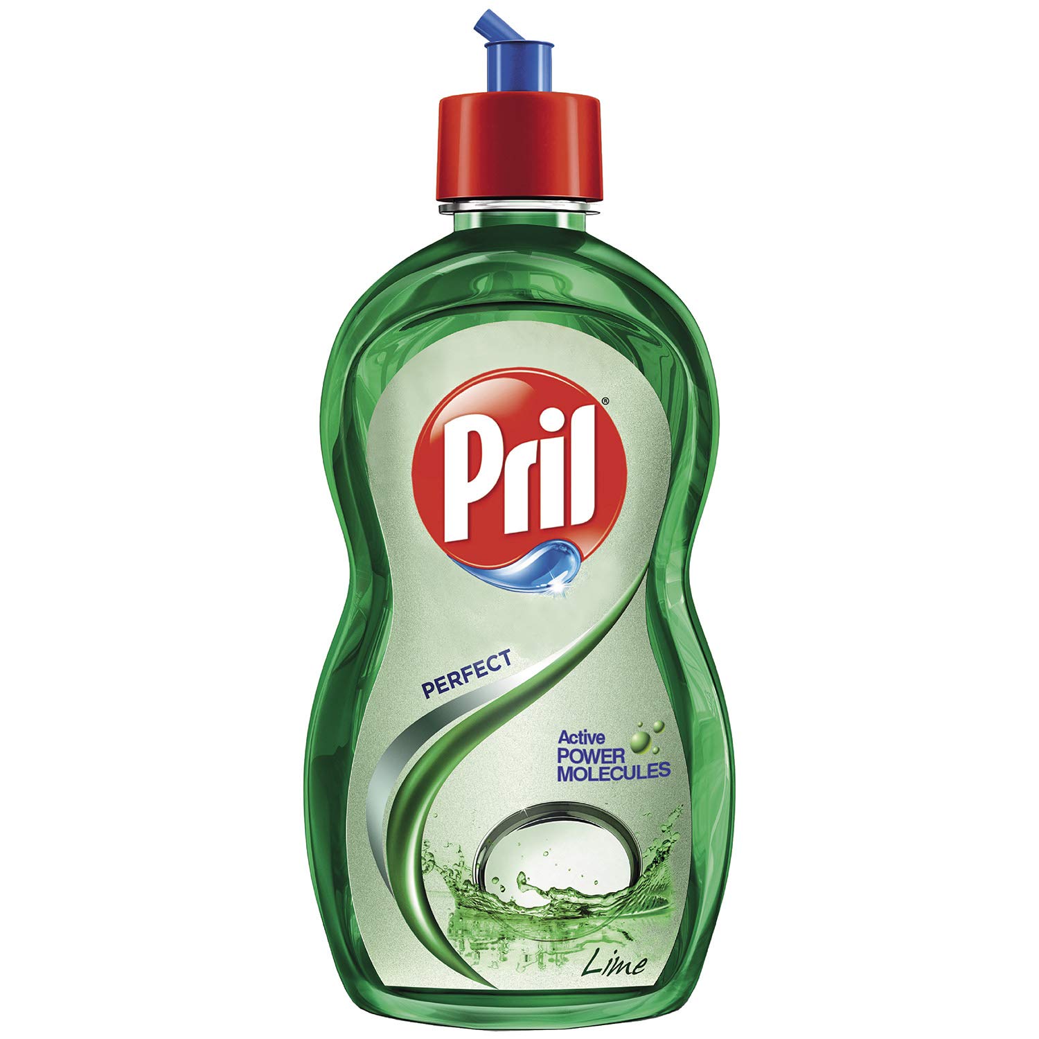 Pril Lime Dishwashing Liquid - 500ml | Eco-Friendly Dish Soap for Hand Washing | Perfect for Kitchen, Camping & Travel Use