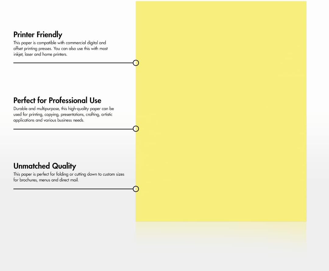 Canary Copy Paper 8.5
