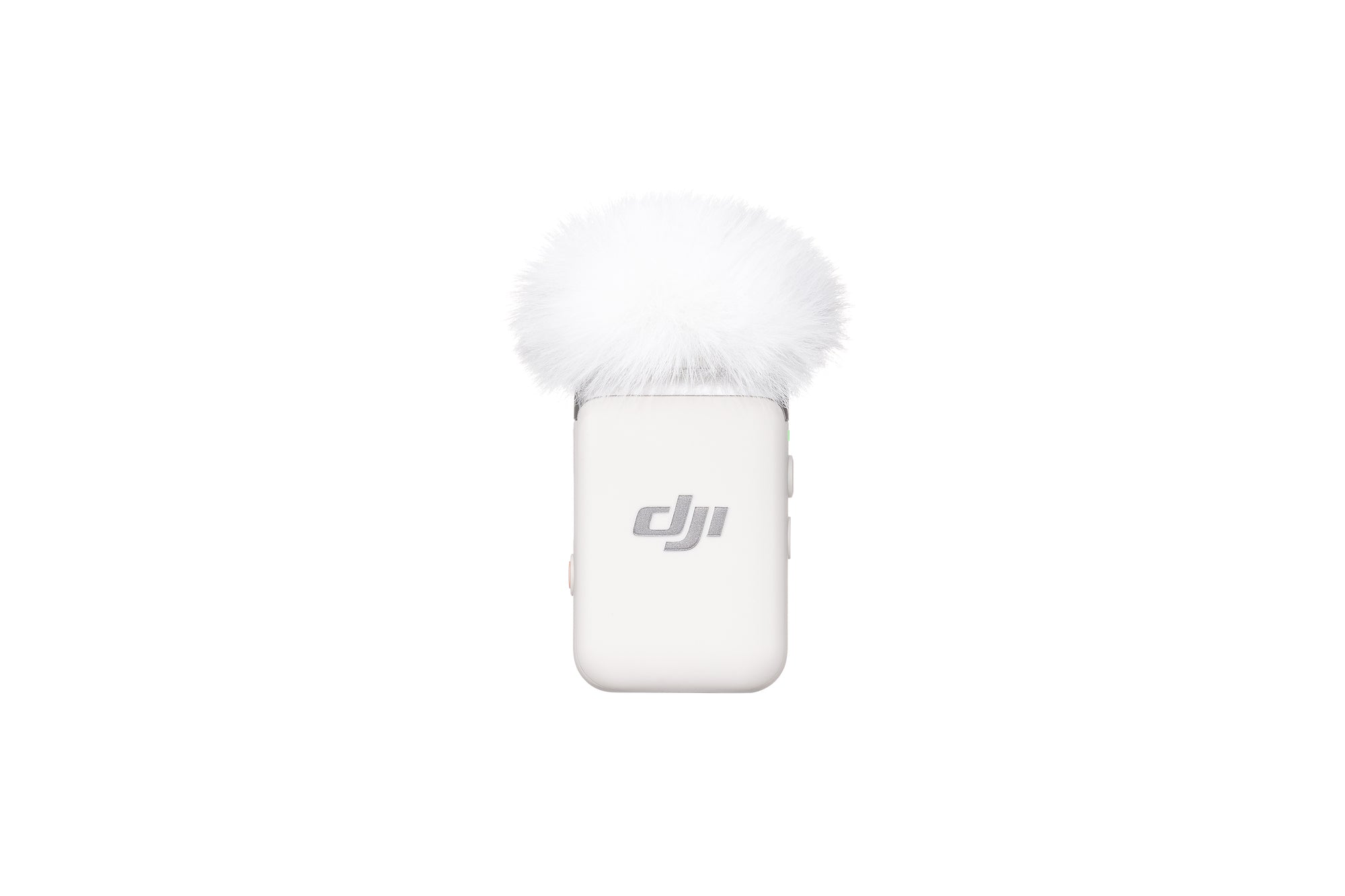 DJI Mic 2 Wireless Lavalier Microphone - Pearl White for Vlogging, Interviews & Content Creation