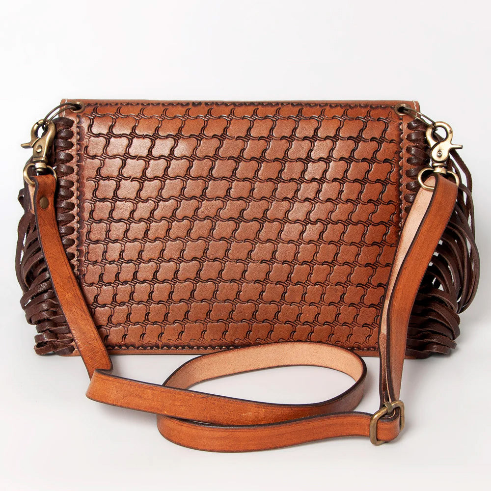 American Darling Genuine Tooled Leather Crossbody Bag for Women - Stylish & Durable Everyday Purse for Work, Travel & Casual Outings