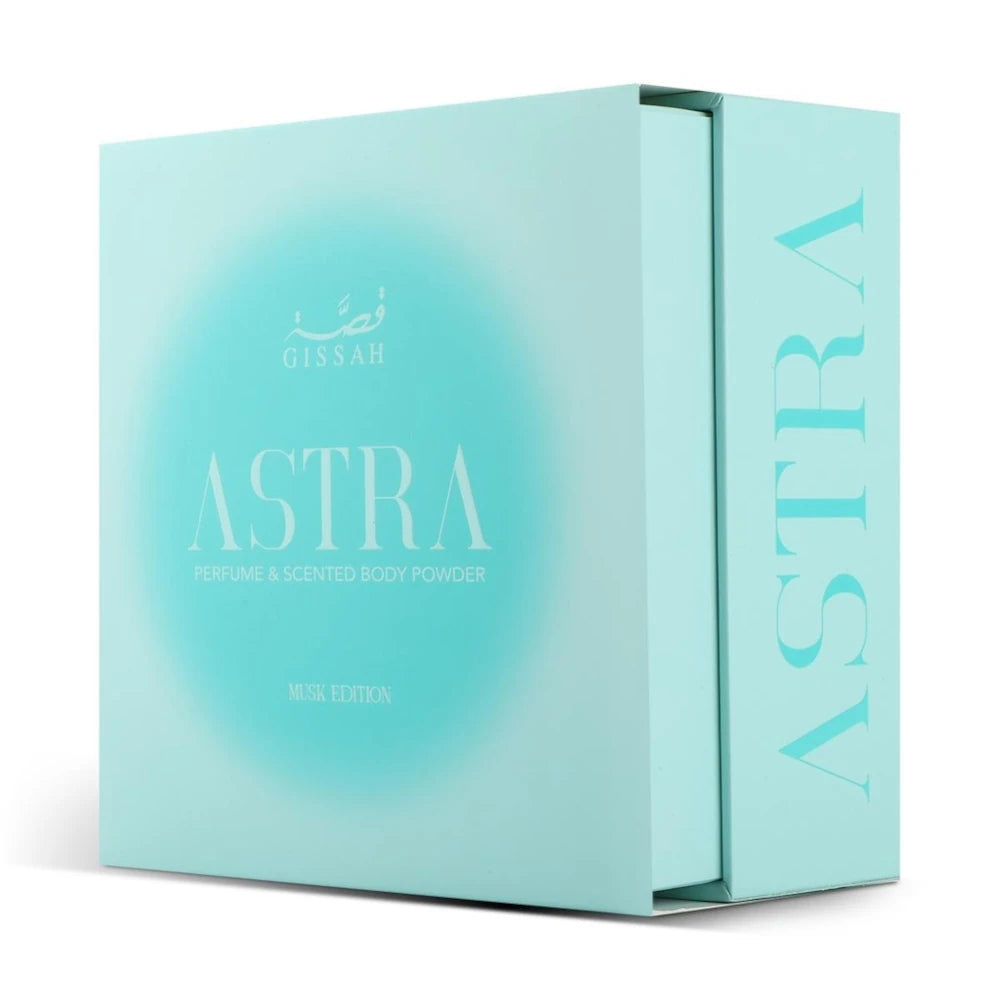 Astra Perfume & Scented Body Powder for Women - Long Lasting Floral Fragrance & Talc-Free Dusting Powder - Perfect for Daily Use, Travel & Special Occasions