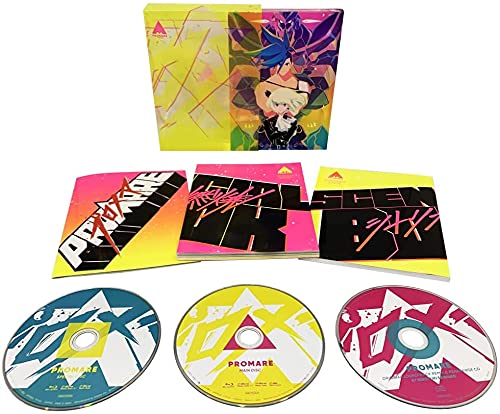 Promare Limited Edition DVD with Postcard Set & Can Badge Set - Perfect for Anime Collectors & Gift Giving