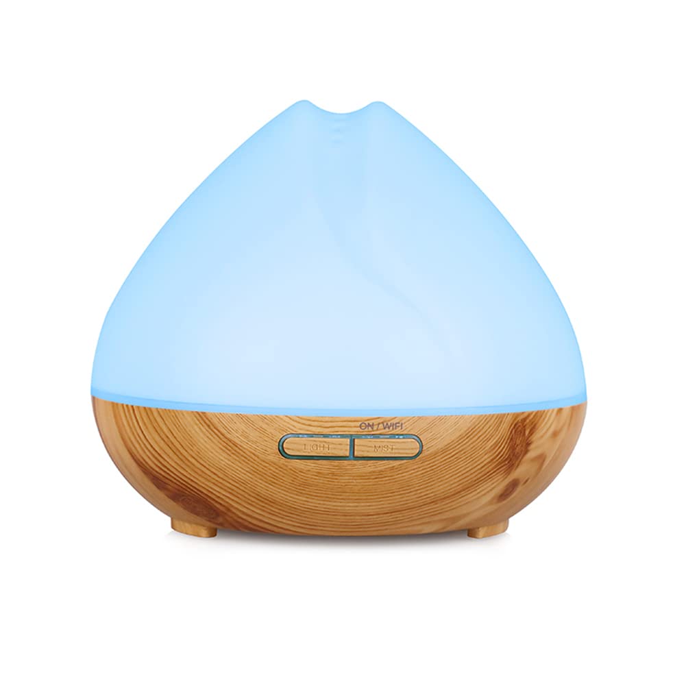Premium 5-in-1 Ultrasonic Essential Oil Diffuser - Aromatherapy Humidifier with Timer & Auto Shut-Off for Home, Office, Yoga & Spa Relaxation