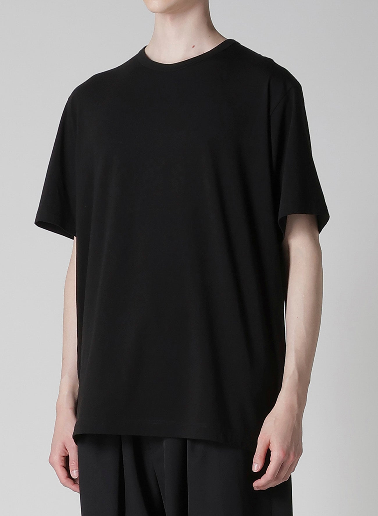 Soft Cotton Single Jersey Round Neck Short Sleeve T-Shirt for Men - Comfortable Casual Wear for Everyday, Gym, and Outings