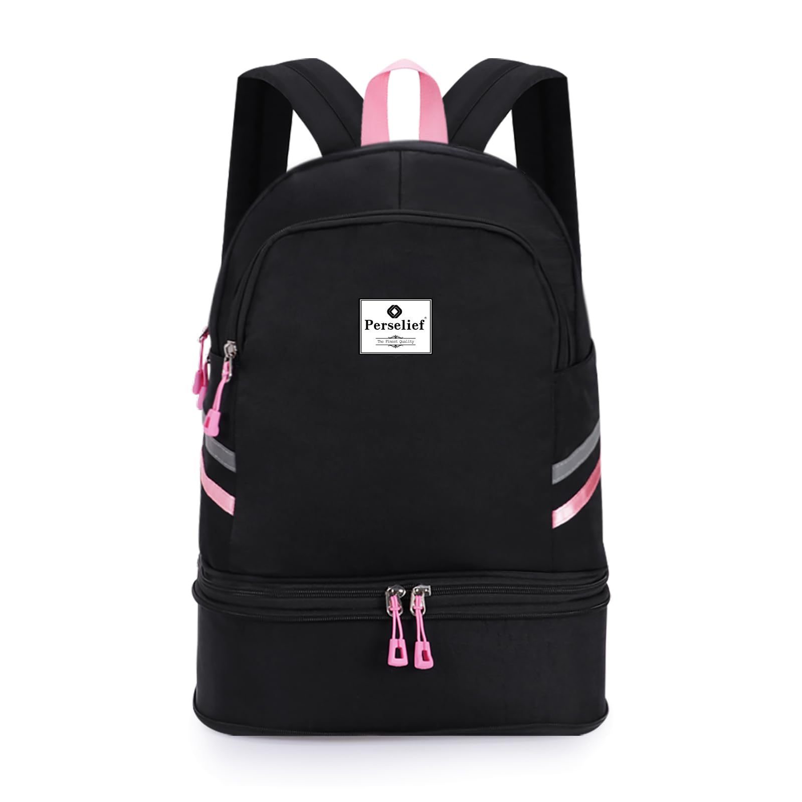 **Foldable Waterproof Gym Backpack for Women - Sports Backpack with Shoe Compartment & Wet Pocket, Travel Laptop Backpack for Fitness, Yoga, Swimming & Outdoor Activities**    *(Perfect for Gym, Travel, Work & Daily Commute - Lightweight & Durable Design!)*