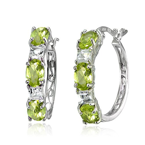 Peridot & White Topaz