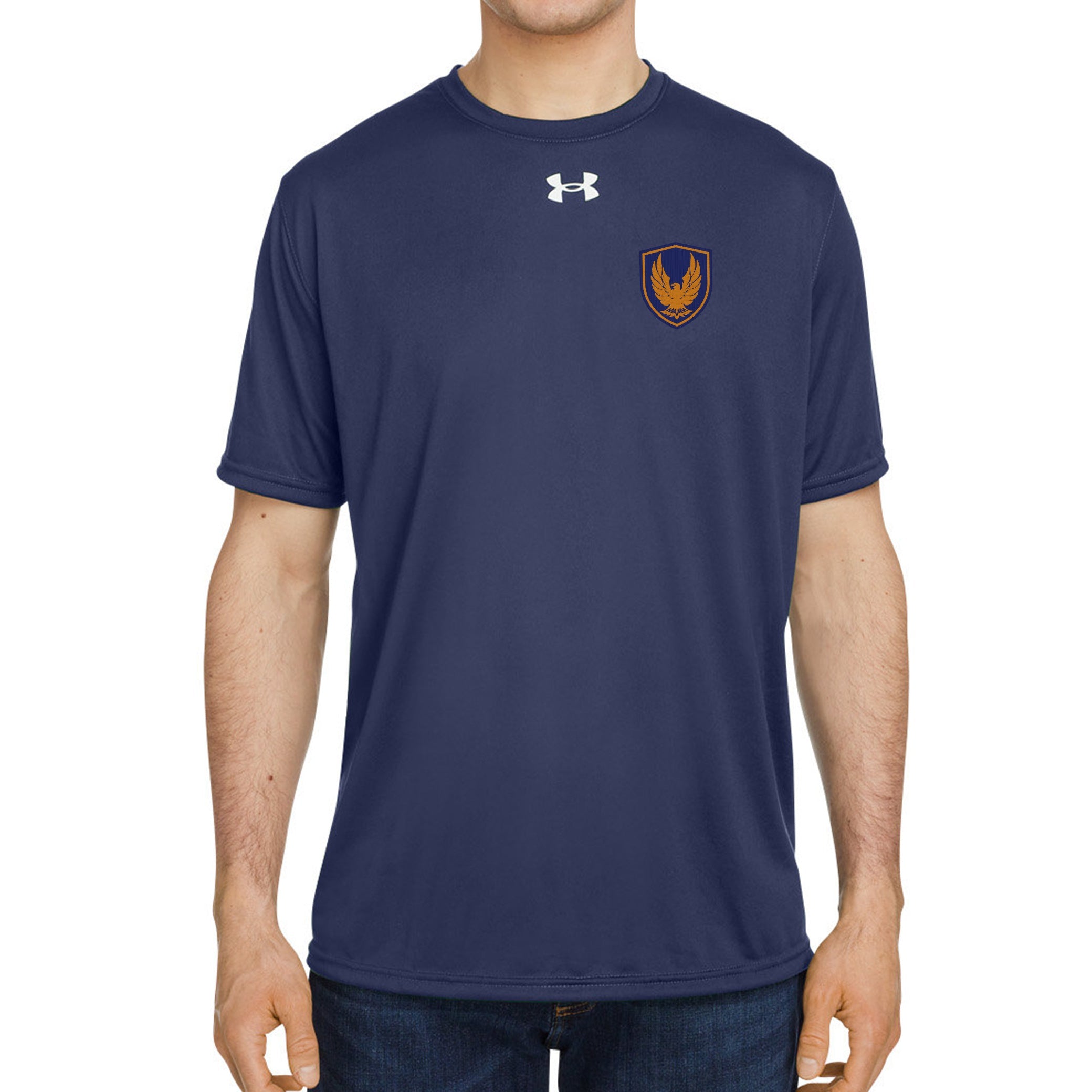 GHFH Rugby UA Team Tech T-Shirt - Moisture-Wicking Performance Shirt for Men - Ideal for Rugby Training, Gym Workouts & Casual Wear