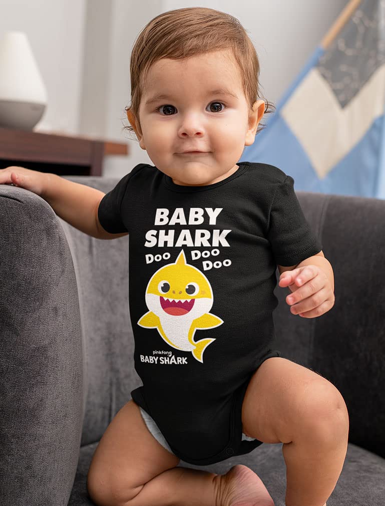 Tstars Baby Shark Doo Doo Doo Outfit - Cute Baby Bodysuit for Boys & Girls | Perfect for Birthday, Halloween & Family Photos