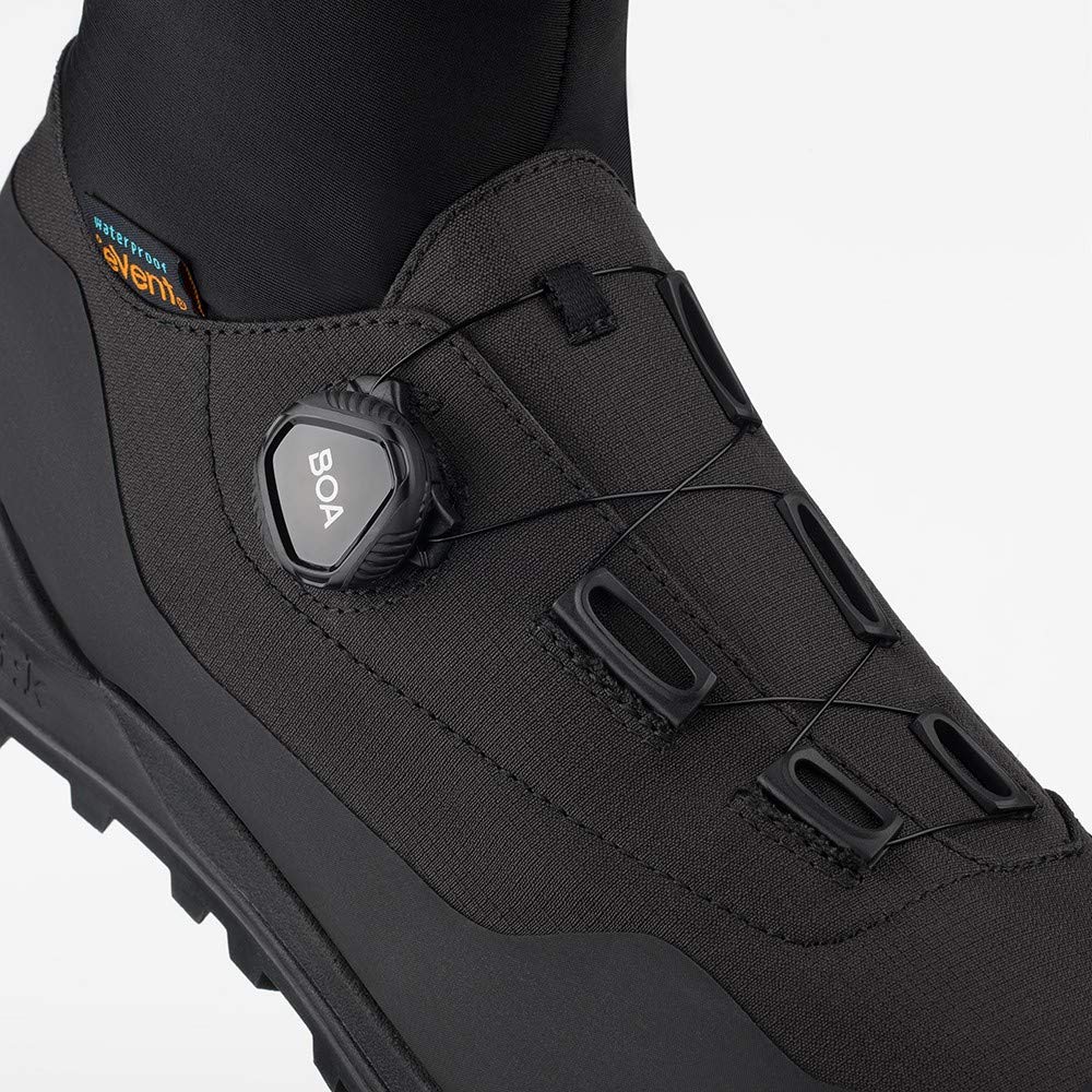 Fizik Terra ARTICA X2 Cycling Shoes - Black/Black - Size 47 - Best for Mountain Biking & Gravel Riding - Durable & Comfortable for Long-Distance Cycling