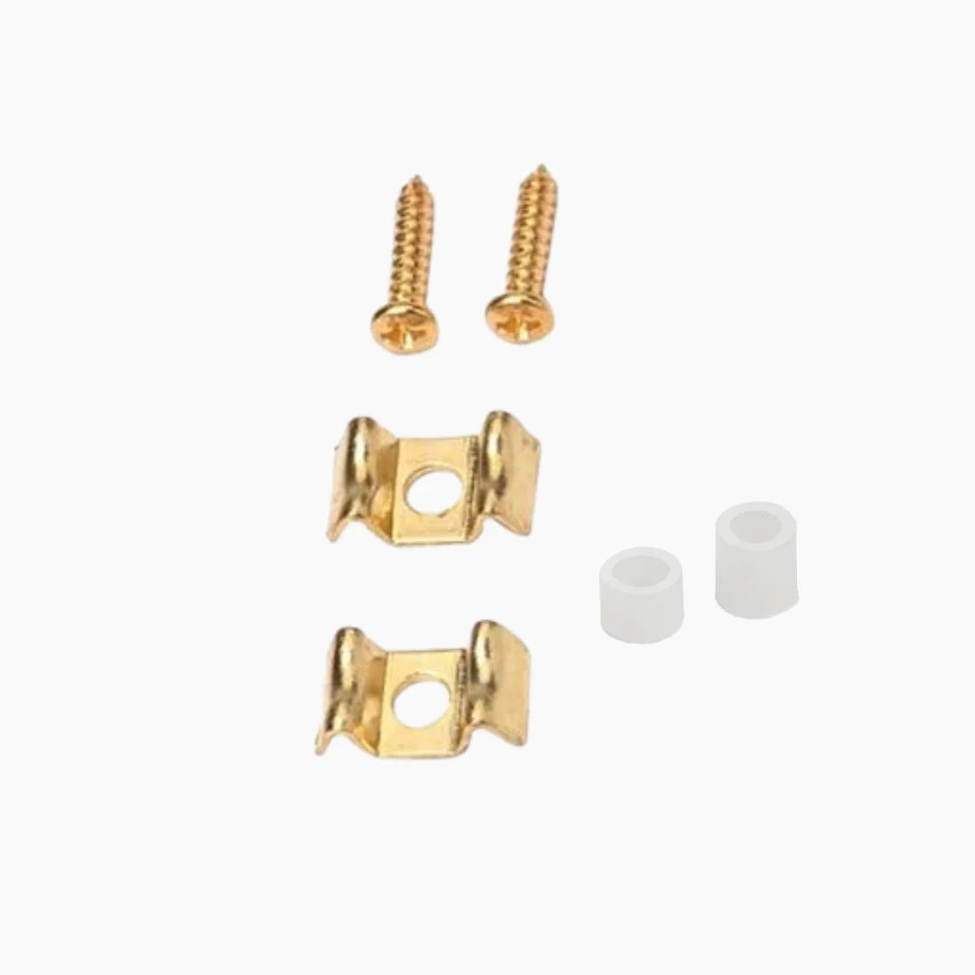 Allparts AP 0720 002 Gold Guitar String Guides - Premium Replacement Parts for Electric & Acoustic Guitars - Perfect for Guitar Repair & Maintenance