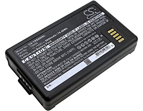 6800mAh High Capacity Replacement Battery for Trimble S9, S8, S7, S5, S6, Vx, RTS773 Total Stations - Compatible with Models 79400 & 99511-30 - Perfect for Surveying, Construction, and Land Measurement Professionals