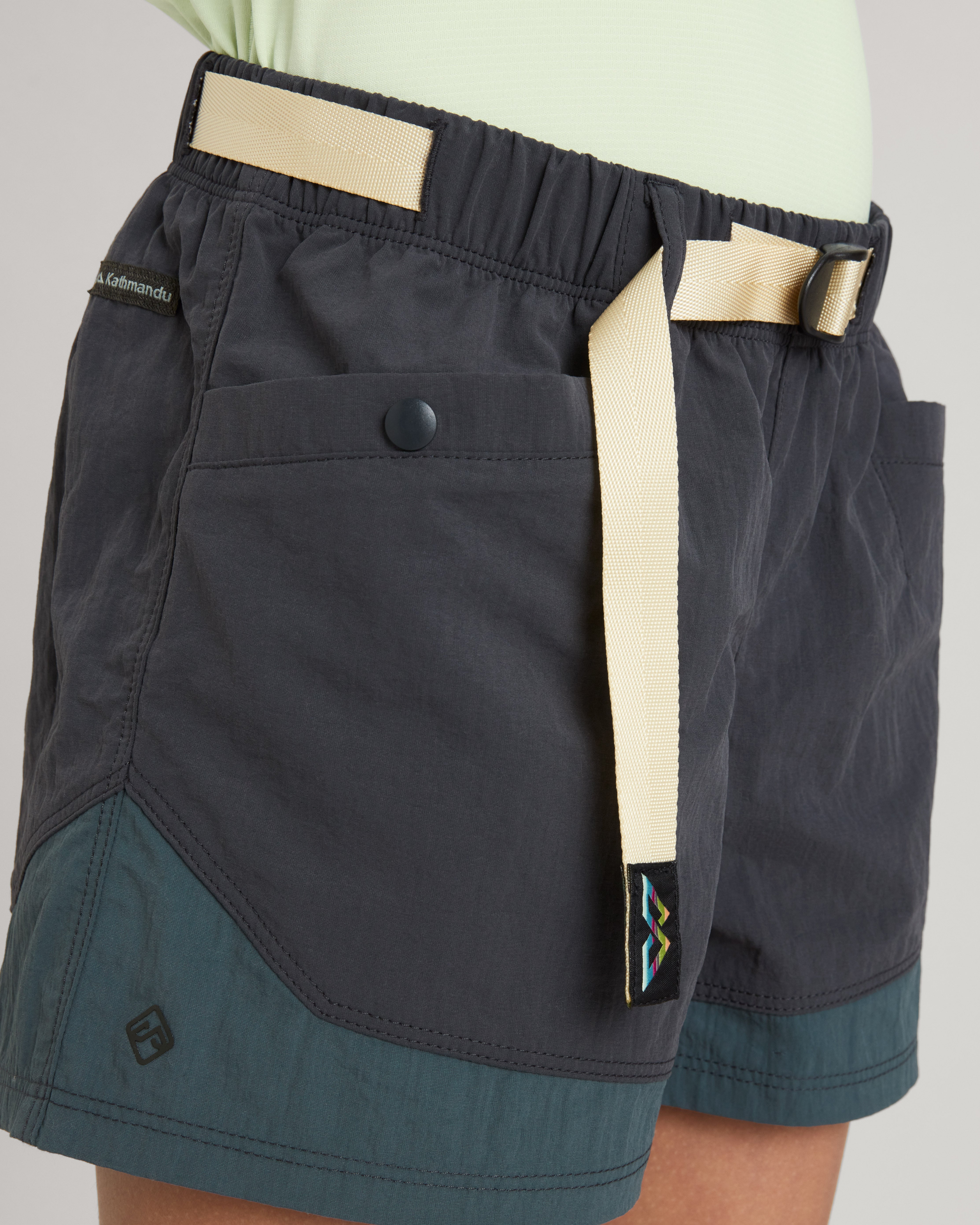 EVRY Girls Cargo Shorts for Everyday Wear - Comfortable Night/Light Night Casual Shorts for Outdoor Activities, Travel & Summer Adventures